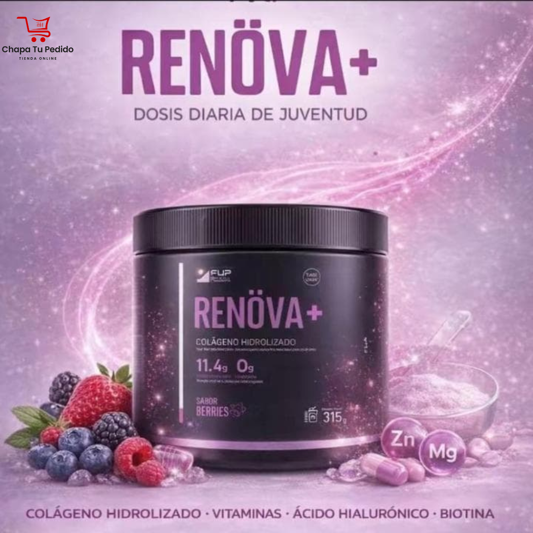 ✨ RENOVA+ Colágeno Hidrolizado Premium – Tu Belleza y Bienestar desde Adentro